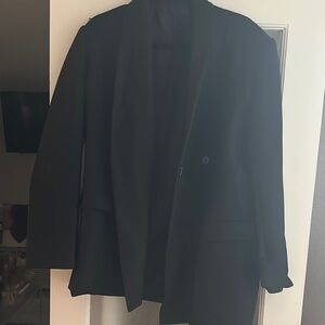 Gia Studios 99% Wool Black Blazer